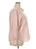 Chico's Solid Pink Long Sleeve Button-Down Shirt Size XXL (4) - photo 4