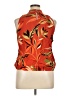 DR2 100% Rayon Orange Sleeveless Blouse Size XL - photo 2