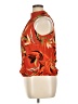 DR2 100% Rayon Orange Sleeveless Blouse Size XL - photo 5