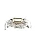 Maje 100% Leather Metallic Silver Leather Clutch One size - photo 2