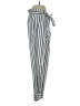 Zara Basic 100% Cotton Stripes Blue Casual Pants Size XS - photo 4