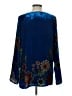 Johnny Was Blue Long Sleeve Blouse Size L - photo 2