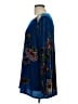Johnny Was Blue Long Sleeve Blouse Size L - photo 5