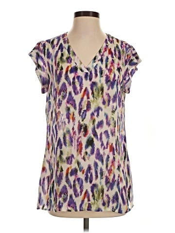 CAbi Short Sleeve Blouse (view 1)