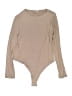 Faded Rose Tan Bodysuit Size XL - photo 1