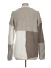 Paige Color Block Tan Pullover Sweater Size L - photo 2