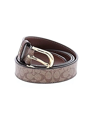 Coach Leather Belt (view 1)