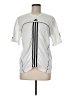 Adidas 100% Polyester White Active T-Shirt Size M - photo 1