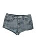 Romwe Blue Denim Shorts Size XL - photo 1