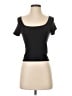 Aerie Black Short Sleeve T-Shirt Size S - photo 1