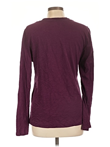 Ann Taylor LOFT Outlet Long Sleeve T-Shirt (view 2)