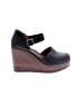 B.O.C Black Wedges Size 7 - photo 1