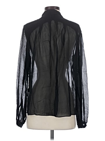 Rag & Bone Long Sleeve Silk Top (view 2)