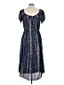 Old Navy Paisley Blue Casual Dress Size L - photo 2