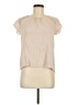Sweet Wanderer 100% Polyester Tan Short Sleeve Blouse Size M - photo 1