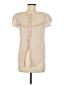 Sweet Wanderer 100% Polyester Tan Short Sleeve Blouse Size M - photo 2