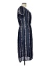 Old Navy Paisley Blue Casual Dress Size L - photo 4