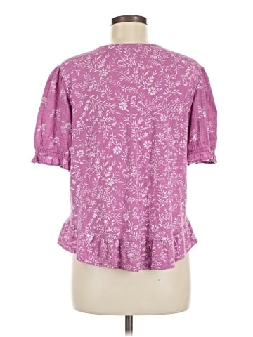 Lucky Brand Short Sleeve Blouse (view 2)