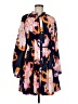 Mud Pie Print Blue Casual Dress One size - photo 1