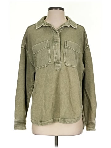 Aerie Long Sleeve Blouse (view 1)