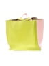 FURLA 100% Leather Color Block Pink Leather Tote One size - photo 2