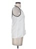 Lulus 100% Polyester White Sleeveless Blouse Size XS - photo 4