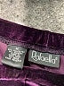 Rafaella Color Block Purple Casual Pants Size M - photo 7