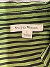 Studio Works Stripes Green Long Sleeve Blouse Size L - photo 7
