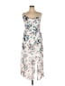 Cider 100% Polyester Floral Ivory Cocktail Dress Size 1X - photo 1