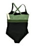 BLOOMCHIC Color Block Green Bodysuit Size 14 - photo 2