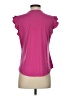 Adrianna Papell Pink Short Sleeve Top Size S - photo 2