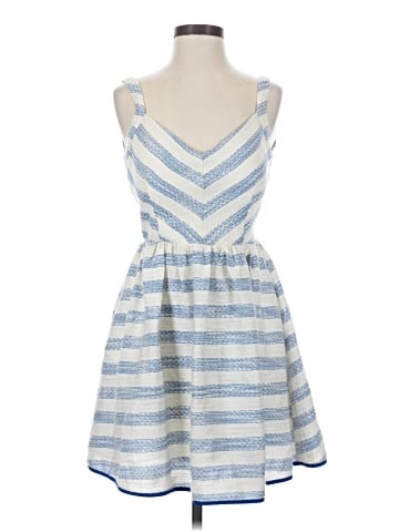 Line & Dot Casual Dress (view 1)