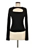 Mi ami 100% Polyester Black Long Sleeve Turtleneck Size M - photo 1