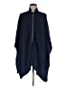 Mixit 100% Acrylic Blue Poncho One size - photo 1