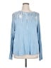 Apt. 9 Blue Long Sleeve Blouse Size XL - photo 1