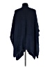 Mixit 100% Acrylic Blue Poncho One size - photo 2