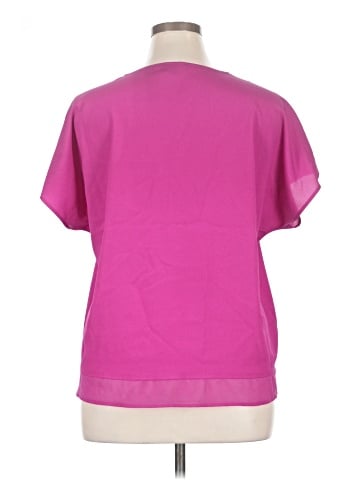 DKNY Short Sleeve Blouse (view 2)