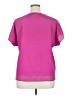 DKNY 100% Polyester Pink Short Sleeve Blouse Size XL - photo 2