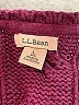 L.L.Bean Burgundy Pullover Sweater Size L - photo 7