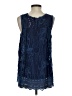 Johnny Was 100% Rayon Blue Sleeveless Blouse Size S - photo 2