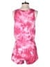 Spiritual Gangster Tie-dye Pink Romper Size S - photo 2