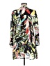 Sunny Leigh 100% Polyester Print Black Casual Dress Size M - photo 2
