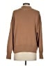 H&M Solid Brown Turtleneck Sweater Size S - photo 2