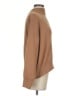 H&M Solid Brown Turtleneck Sweater Size S - photo 4