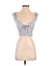 Garage 100% Rayon Silver Tank Top Size XS - photo 1