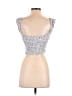 Garage 100% Rayon Silver Tank Top Size XS - photo 2