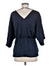 Pleione Blue 3/4 Sleeve Blouse Size M - photo 2