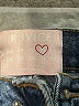 REVICE Chevron-herringbone Blue Jeans Size 26 waist - photo 7
