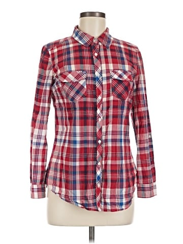 Divided by H&M Long Sleeve Button-Down Shirt (view 1)