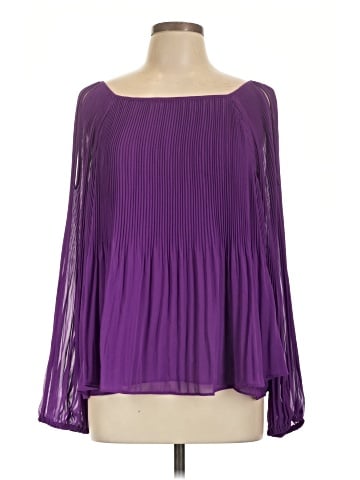 INC International Concepts Long Sleeve Blouse (view 1)